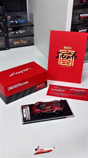 Collector Club on Instagram: "Receiving a very special gift from Time Micro x PSG Design — Year of the Horse Limited Edition 🐎🧧✨ Featuring the exclusive Lamborghini LPI 800-4 Countach “V”, limited to just 999 pieces worldwide 🌎 Thank you for the kindness 🙏 SPD is an official distributor of Time Micro in Cambodia 🇰🇭 #timemicro #psgdesign #lamborghini #lamborghinicountach #superdiecastkh"