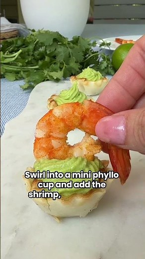 Avocado Shrimp Tarts