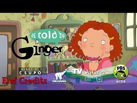 As Told by Ginger - End Credits & Logos (2001) [Full HD 1080p] (PBS/TVOntario/Nelvana/Klasky Csupo)