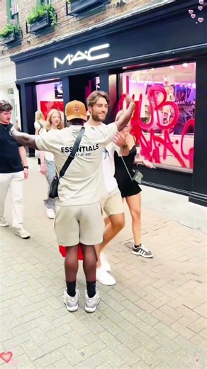 Street hug test #hug #kindness