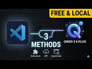 How to Setup Qwen 3.6 Plus in VS Code (3 Ways)
