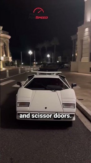 Lamborghini Countach – The Supercar That Defined an Era 🔥 #lamborghini