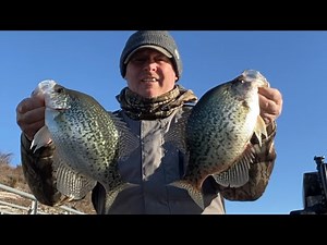 Casting to clear water Crappie (Lake Cumberland) Livescope footage