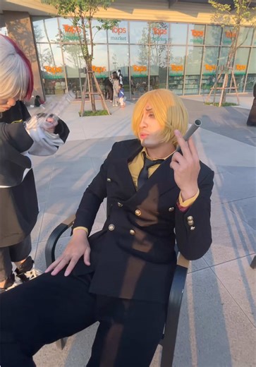 Siêu ngớ ngẩn 😂 #cosplay #onepiece #sanji
