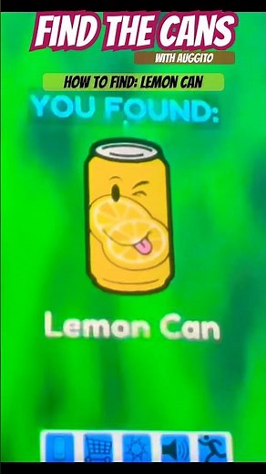How to Find LEMON CAN in FIND THE CANS #roblox #findthecans