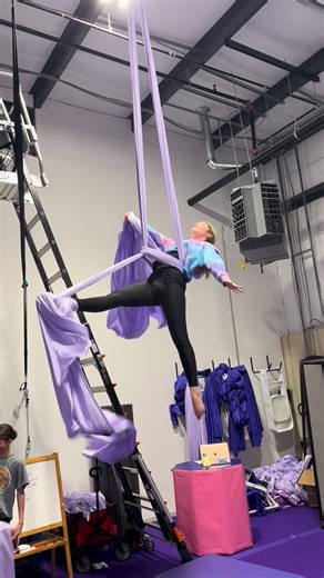 Aerial Joy- Fort Mill (Lessons, Parties, & Camps) | Silks 2 is flippin’ awesome! Look at their new move! This flip is super fun but we expect our aerialists to be strong before joining Silks... | Instagram