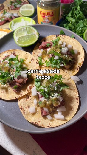 Romantic Home Dinner: Carne Asada Tacos
