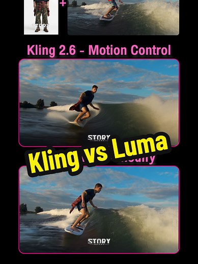 Kling Motion Control vs Luma Modify: Visual Effects Comparison