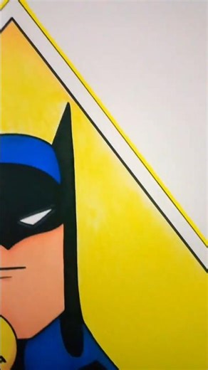 Batman! Cartoon Drawing 😉 #batman #art #drawing