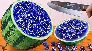 34K views · 623 reactions | Blue Stained Watermelon Jelly So Cool ❤️Link video: https://www.youtube.com/watch?v=PjyXN1J0UT8 | Funny Stop Motion Cooking | Facebook