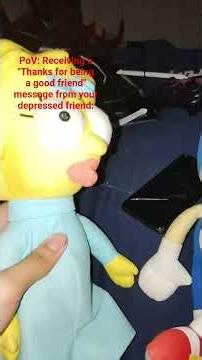 Receiving this message from a depressed friend...