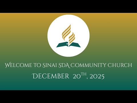 Sinai Seventh Day Adventist Church Live Stream !!