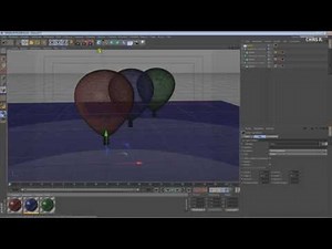 Cinema 4D Tutorial: Luftballon mit entsprechender Textur erstellen