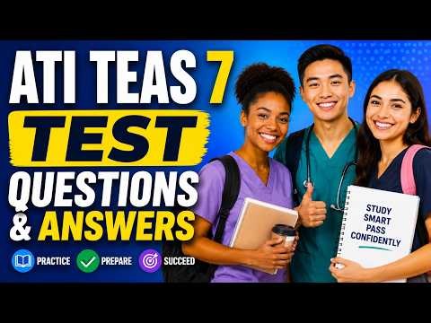 ATI TEAS 7 Test Questions And Answers #quiz #teaspracticetest
