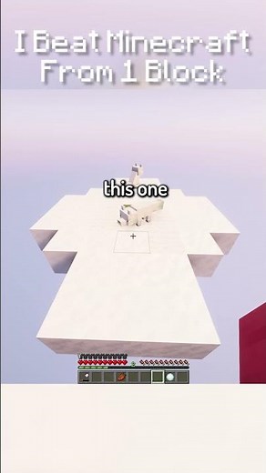 Part 11. I Beat Minecraft From 1 Block