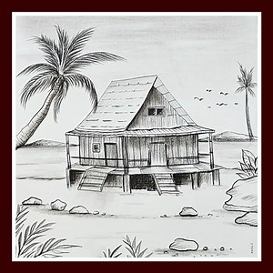 9.1K views · 242 reactions | Easy and simple scenery drawing ideas for beginners | Drawing Book | Facebook