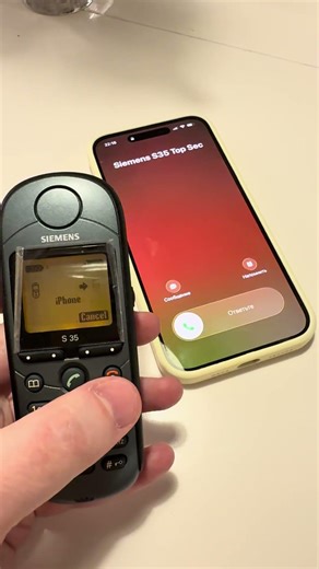 Siemens S35 Top Sec - GSM with encryption (128-bit cryptography)