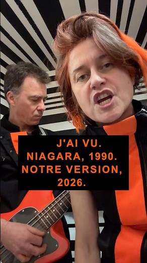 J'ai vu - Niagara - reprise par le duo Ouistreham
