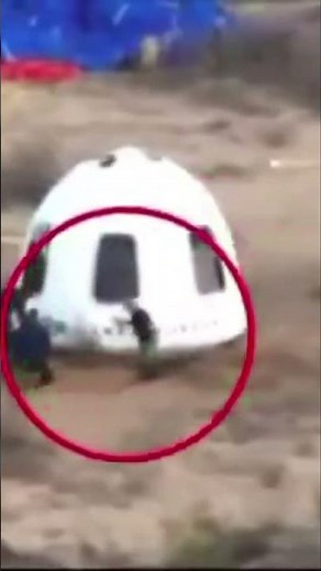 Jeff Bezos' Epic Fall: Blue Origin Capsule Opening Gone Wrong!