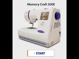 Janome 300e Instructional Movie