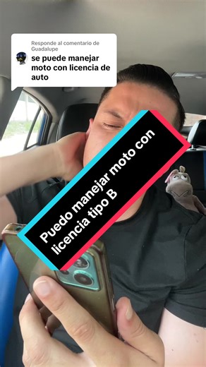 Manejar Moto con Licencia Tipo B en Ecuador