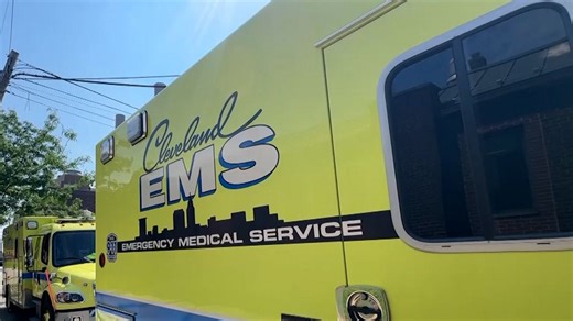 Cleveland EMS paramedic attacked by a patient during a call