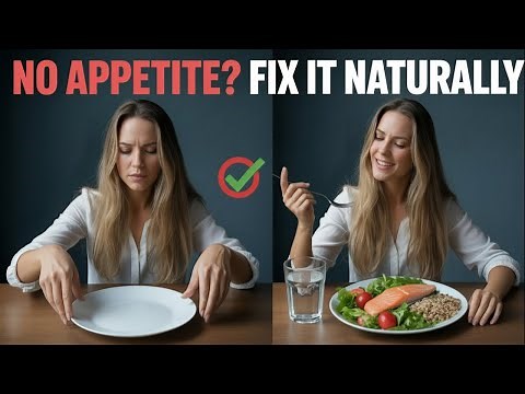 3 Natural Steps to Fix Loss of Appetite for Good