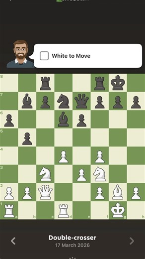 Solving daily puzzle 17-03-26 #chess