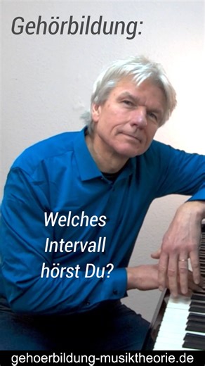 Gehörbildung & Musiktheorie | Hansmartin Kleine-Horst on Instagram: "Teste Dein musikalisches Gehör: Welches Intervall hörst Du hier? (Aufgabe 3) Diese Übung hilft Dir, Intervalle nach Gehör zu erkennen. Falls Du Musik machst, ist das sehr hilfreich und eine Aufgabe in vielen Musikprüfungen? Schreib in die Kommentare, ob Du es geschafft hast. War die Bedenkzeit ausreichend oder zu lang? 🎁 Für mehr Übungen: Link in der Bio #gehörbildung #dreiklang #musiklernen #musiktheorie #musiktest"