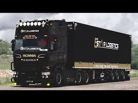 ETS2 1.38 Scania V8 Crackle Sound Mod | Euro Truck Simulator 2 Mod