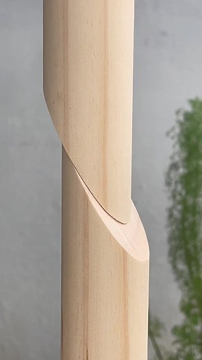 Extend a Round Wooden Rod: Simple Woodworking Tip