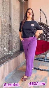 20K views · 279 reactions | Bell bottom book fast 095013 63605 Cod avail Strechable spendix cotton Size free s to 4xl Length’s 40” | ARSH Wardrobe Collection | Facebook