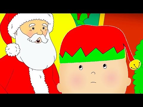 Caillou and Santa Claus | Caillou Cartoon