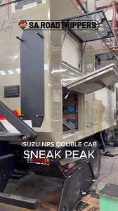 Sneak peek at our Isuzu 4x4 double cab Expedition Truck 👀 Built tough and roomy enough for the whole fam. | SA Roadtrippers