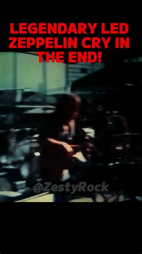LED ZEPPELIN: LEGENDARY CRY IN THE END! 🎤🔥