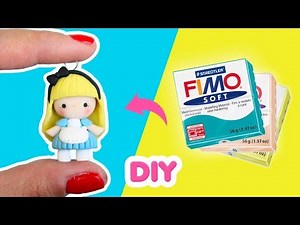 DIY - HOW TO MAKE ALICE IN WONDERLAND WITH CLAY!