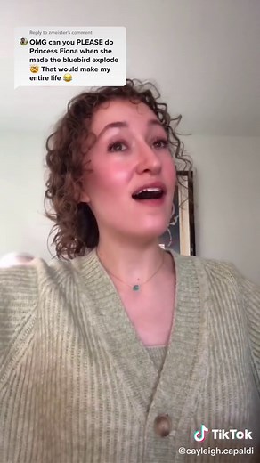 Princess Fiona Singing and Exploding a Bluebird