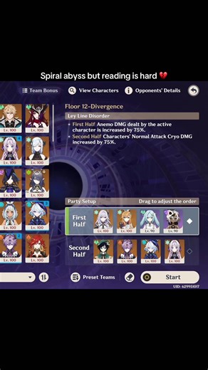 Alice’s children vs spiral abyss #genshinimpact | genshin impact