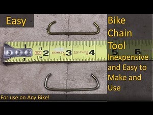 How to Make Chain Tool to Remove Bike Chain Easier; Universal (for any Bike)