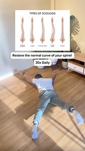 Lost your normal spinal curvature from long hours of sitting or poor posture? This simple exercise helps restore your spine’s natural curves, reduce back and neck strain, and improve posture over time. Just a few mindful reps a day can make your spine move and feel the way it was designed to. Stay consistent and let your posture heal from the inside out! #fypageシ #fbreelsvideo #virals #trendingpost #scoliosis #physicaltherapy | Physical Therapy Session