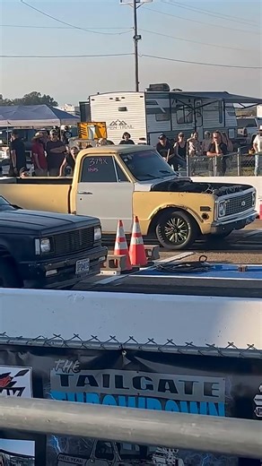 C10 vs S10 all Truck Drag Race. Newport AR | truck drag racing