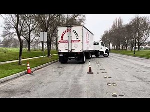 Parallel parking Driver side | CDL A training