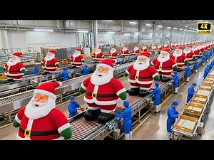 Inside a Santa Claus Toy Factory: How Christmas Toys Are Made (Full Process)