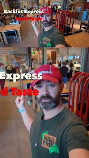 Disney Hollywood Studios Backlot Express Restaurant Tour 4K