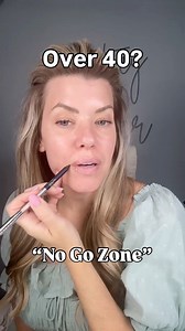 1.6M views · 12K reactions | Over 40? Avoid the “no go zone” for a more lifted look. Products used: Cream contour Astoria Cream blush Rasberry Eyeshadow Basic Brushes - multitasker, blur and perfect or sponge @seintofficial #over40 #over50 #over40makeup #easymakeup #makeupover40 #matureskinmakeup #makeupover50 #contourover40 #bestcontouring #contourforlift | Color And Contour With Courtney | Facebook