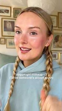 Airport makeup - makeup to feel moisturized and pretty during a day of travel! #makeuptutorial