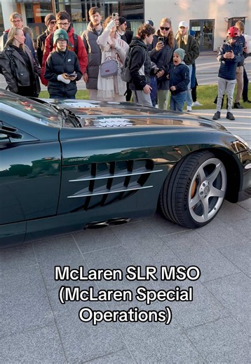 McLaren SLR MSO refers to bespoke upgrades and special edition models of the iconic Mercedes-Benz SLR McLaren, crafted by McLaren Special Operations #mclaren #slr #mercedesbenz