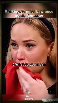 Ranking Jennifer Lawrence iconic moments. #jenniferlawrence #ranking