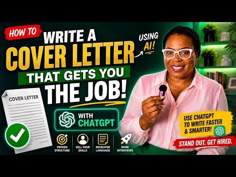 How to Write a Cover Letter That Gets You Hired Using ChatGPT (Step-by-Step)