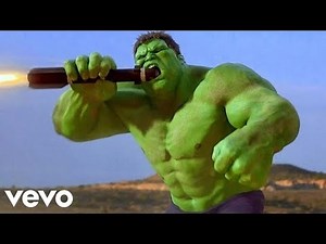 Smack That (Slowed) - Hulk vs Helicopters (Hulk Smash Scene)